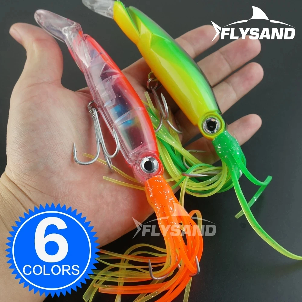 Fishing Hook Size - FLYSAND большие имитационные жесткие рыболовные приманки