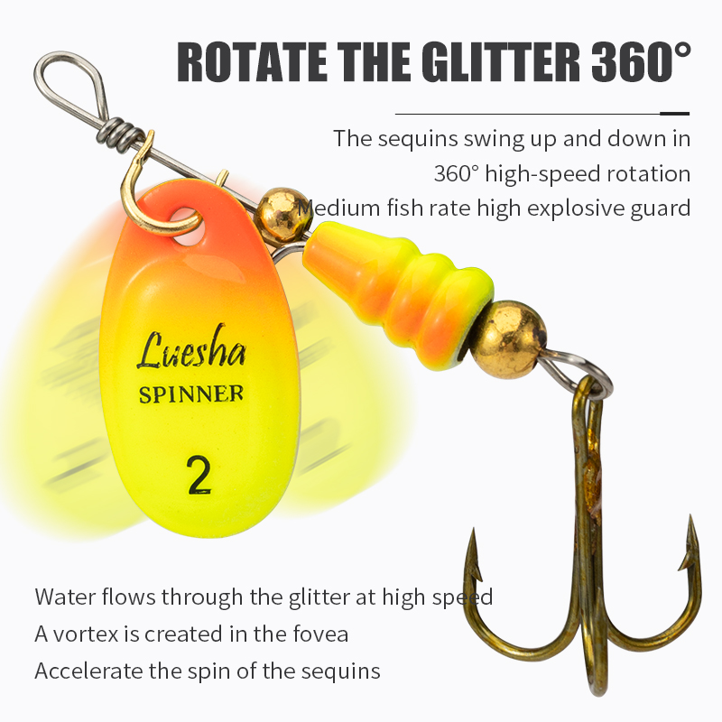 LUSHAZER 5 шт./лот Спиннерная  – обзор и цена Fishing Hook Treble