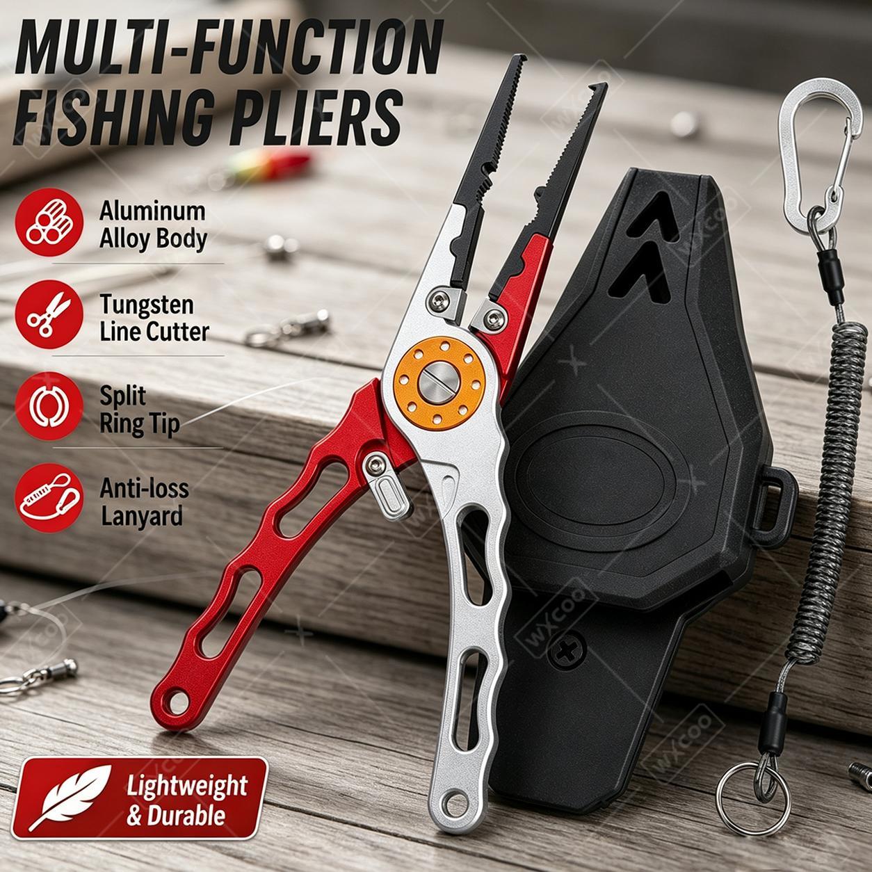 WXCOO Плоскогубцы для разрезан – обзор и цена Fishing Hook Remover