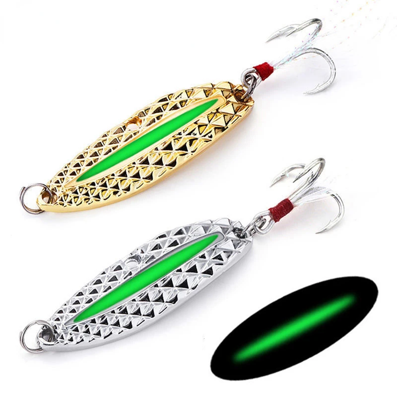 1 шт., металлическая светящаяс – обзор и цена Fishing Hook Treble