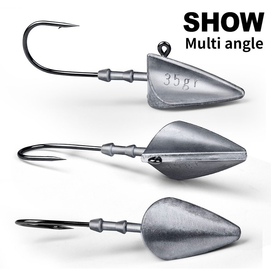 Крючки WODJYJ с треугольной го – обзор и цена Fishing Hook Offset