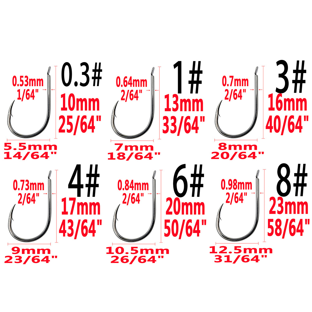 Рыболовные крючки с зазубриной – обзор и цена Fishing Hook Offset
